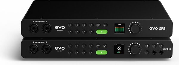 open zoom image for Audient EVO SP8 8-Channel Microphone Preamp, New, Action Position Back