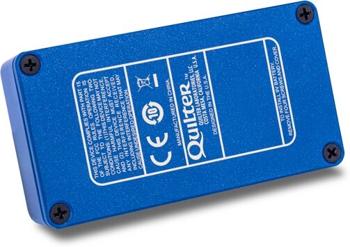 open zoom image for Quilter Phantom Block Electric Guitar Direct Box, New, Angled Back