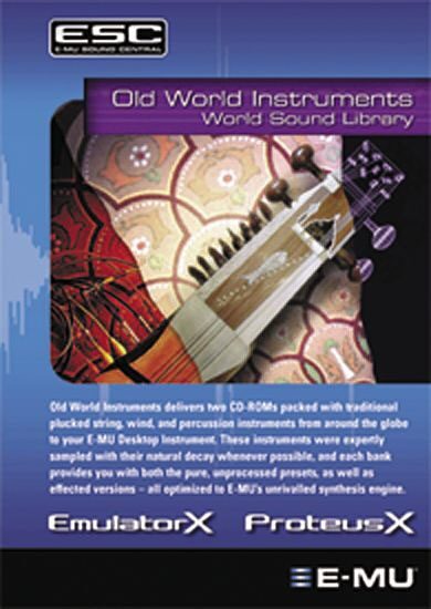 open zoom image for Emu Old World Instruments Sample Library, Main