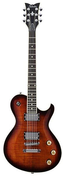 open zoom image for Schecter SOLO6 Standard Electric Guitar, Dark Brown Sunburst