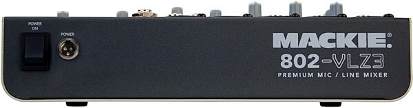 open zoom image for Mackie 802-VLZ3 Ultra Compact 8-Channel Mixer, Rear