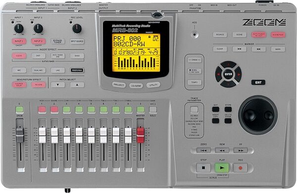 open zoom image for Zoom MRS802B MultiTrak Digital Recording Studio, Main
