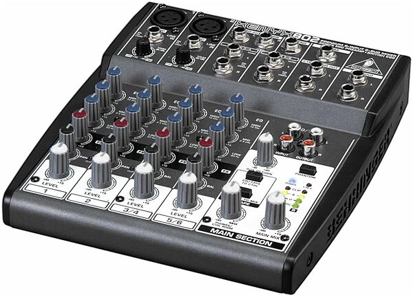 open zoom image for Behringer XENYX 802 Mixer, Angle