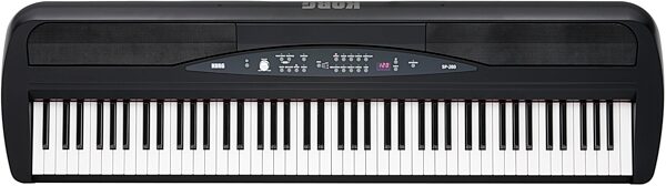 open zoom image for Korg SP-280 Digital Piano with Stand, 88-Key, Black, Action Position Back