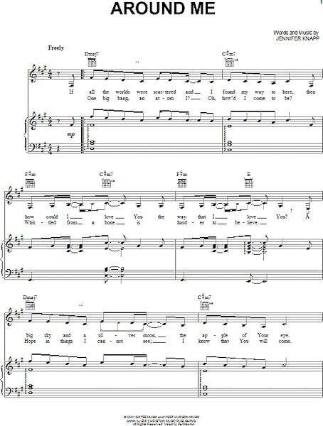 open zoom image for Around Me - Piano/Vocal/Guitar, New, Main