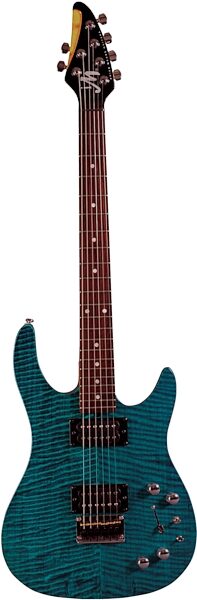 open zoom image for Brian Moore iGuitar81.13 Electric Guitar with Roland Interface (with Gig Bag), Turquoise