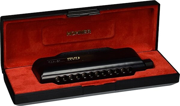 open zoom image for Hohner CX-12 Chromatic Tenor Harmonica, Key of C, Action Position Back
