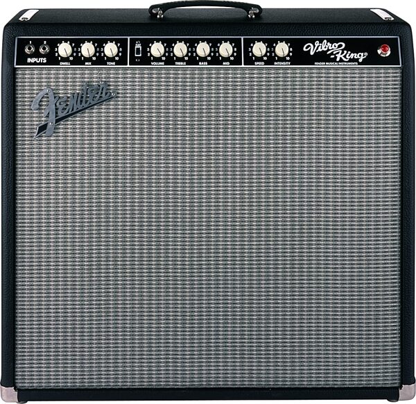 open zoom image for Fender VibroKing Custom Guitar Combo Amplifier (60 Watts, 3x10 in.), Main