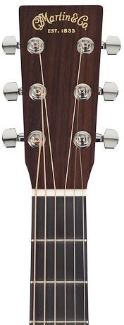 open zoom image for Martin OMC-16GTE Acoustic-Electric Guitar (with Case), Headstock