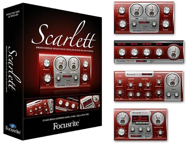 open zoom image for Focusrite Scarlett Plug-In Suite Software (Mac and Windows), Main