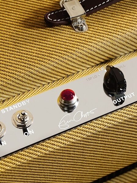 open zoom image for Fender Eric Clapton EC Twinolux Guitar Combo Amplifier (40 Watts, 2x12"), Controls