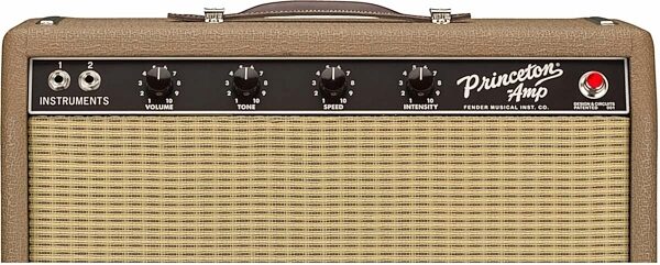 open zoom image for Fender '62 Princeton Chris Stapleton Guitar Tube Combo Amplifier (12 Watts, 1x12"), New, Panel