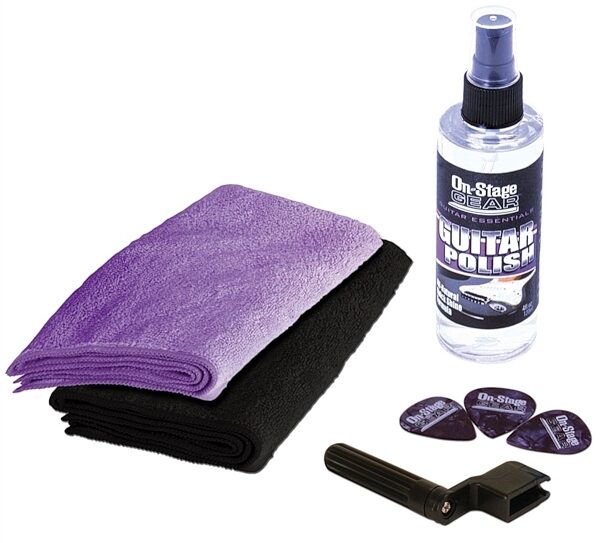 open zoom image for On-Stage GK7000 Universal Guitar Care Kit, Main