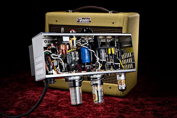 open zoom image for Fender '57 Custom Champ Guitar Combo Amplifier (5 Watts, 1x8"), Innards