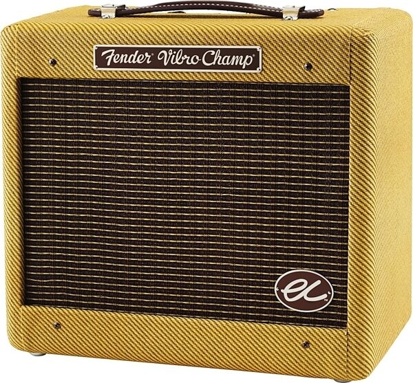 open zoom image for Fender Eric Clapton EC Vibro Champ Guitar Combo Amplifier (5 Watts, 1x8"), Right