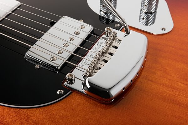 open zoom image for Ernie Ball Music Man StingRay HH Tremolo Electric Guitar, Rosewood Fingerboard (with Case), Action Position Back