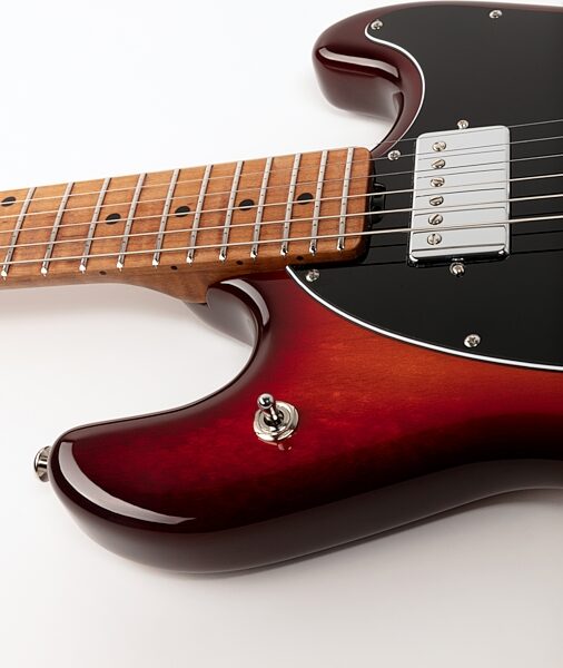 open zoom image for Ernie Ball Music Man StingRay HH Tremolo Electric Guitar, Rosewood Fingerboard (with Case), Action Position Back