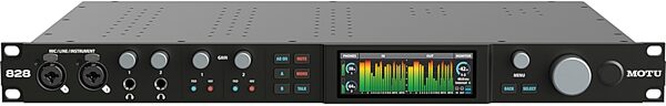open zoom image for MOTU 828 28x32 USB-C Audio Interface, New, Action Position Back