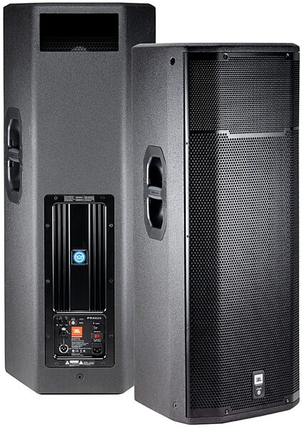 open zoom image for JBL PRX625 2-Way Powered Speaker (1500 Watts, 2x15"), Front and Back