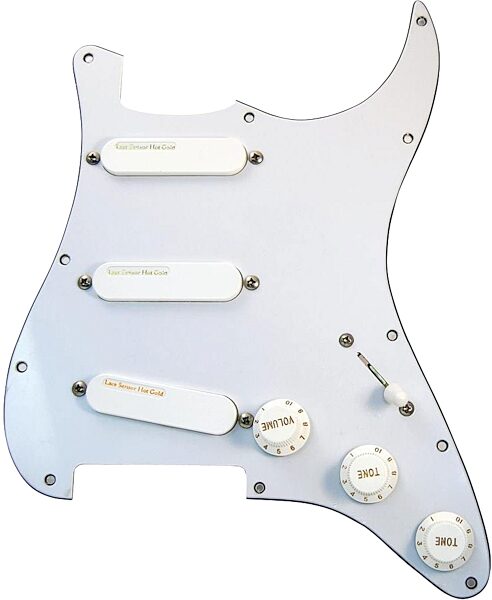 open zoom image for Lace Sensor Hot Gold Loaded Pickguard, Main
