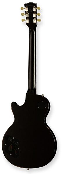 open zoom image for Gibson 1950s Les Paul Studio Tribute Electric Guitar (with Gig Bag), Worn Satin Ebony - Back