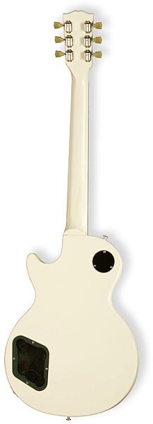 open zoom image for Gibson 1950s Les Paul Studio Tribute Electric Guitar (with Gig Bag), Worn White Satin - Back