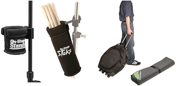 open zoom image for On-Stage Drummers Gig Pack, Pack 1
