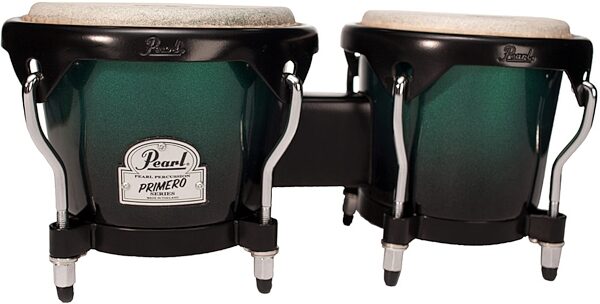 open zoom image for Pearl Primero Fiberglass Bongos, Jade Green Fade