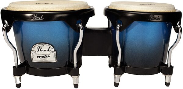 open zoom image for Pearl Primero Fiberglass Bongos, Blue Fade