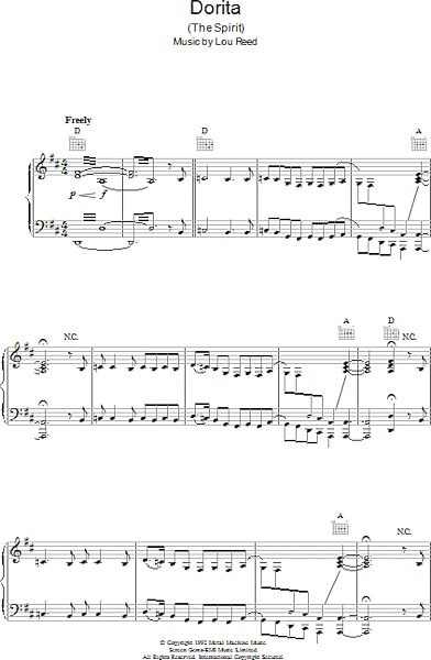 open zoom image for Dorita - Piano/Vocal/Guitar, New, Main