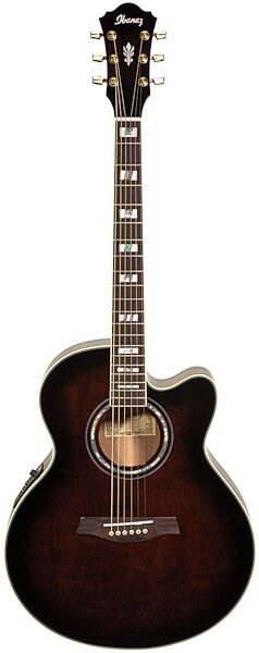 open zoom image for Ibanez AEL30SE Acoustic-Electric Guitar, Dark Violin Sunburst