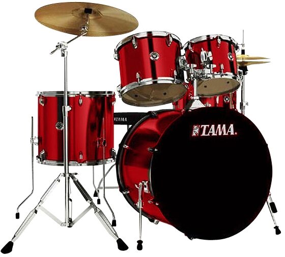 open zoom image for Tama S52KH5C Swingstar 5-Piece Drum Kit, Vintage Red