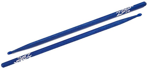 open zoom image for Zildjian 5A Nylon Tip Drumsticks, Blue