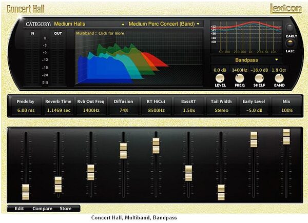 open zoom image for Lexicon PCM Native Reverb Bundle Software (Mac and Windows), Screenshot 1