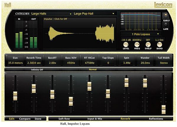 open zoom image for Lexicon PCM Native Reverb Bundle Software (Mac and Windows), Screenshot 3