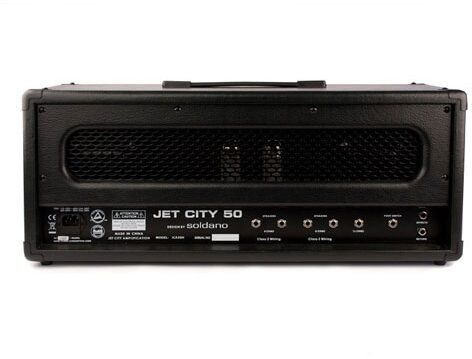 open zoom image for Jet City JCA50H Guitar Amplifier Head Design by Soldano (50 Watts), Rear