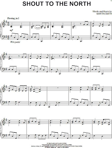 open zoom image for Shout To The North - Piano Solo, New, Main