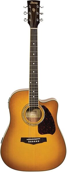 open zoom image for Ibanez PF25ECE PF Series Acoustic-Electric Guitar (with Case), Light Violin Sunburst