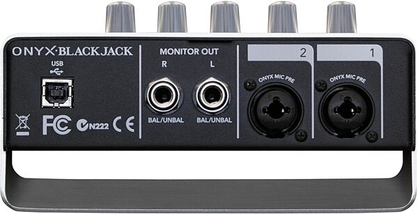 open zoom image for Mackie Onyx Blackjack USB Audio Interface, Rear