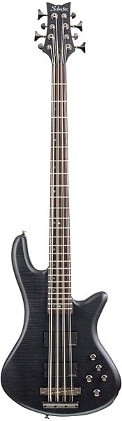 open zoom image for Schecter Stiletto Studio 8 8-String Electric Bass, See Thru Black Satin