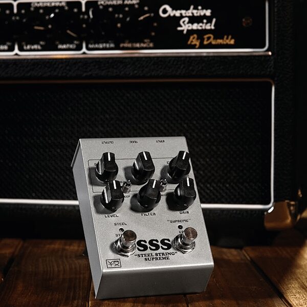 open zoom image for Vertex Steel String Supreme Pedal, Action Position Back