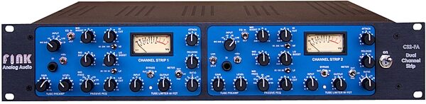 open zoom image for Fink CS2-FA Dual Channel Strip Tube Preamp Equalizer and Limiter, Main