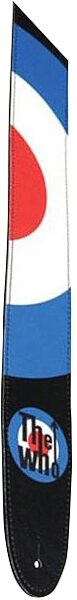 open zoom image for Planet Waves the Who Guitar Strap, Bulls Eye