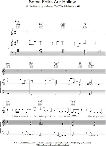 open zoom image for Some Folks Are Hollow - Piano/Vocal/Guitar, New, Main