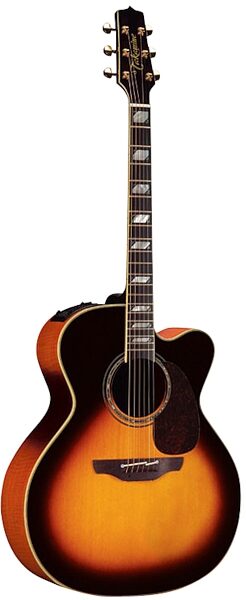 open zoom image for Takamine TF250SMCSB Jumbo Acoustic-Electric Guitar (with Case), Gloss Sunburst