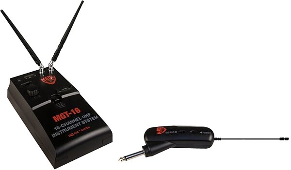 open zoom image for Nady MGT16 UHF Instrument Wireless System, MG16R