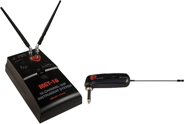 open zoom image for Nady MGT16 UHF Instrument Wireless System, MG16A