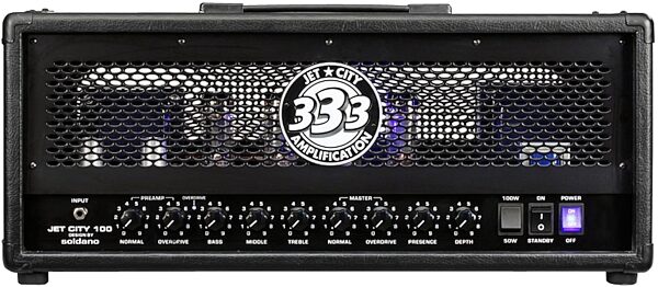 open zoom image for Jet City JCA100 HDM Tube Guitar Amplifier Head Design by Soldano (100 Watts), Main