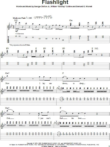 open zoom image for Flashlight - Guitar Tab Play-Along, New, Main