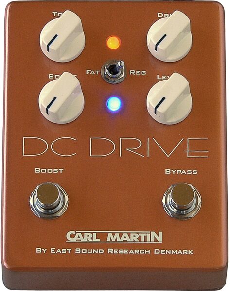 open zoom image for Carl Martin Vintage Series DC Drive Overdrive Pedal, Main